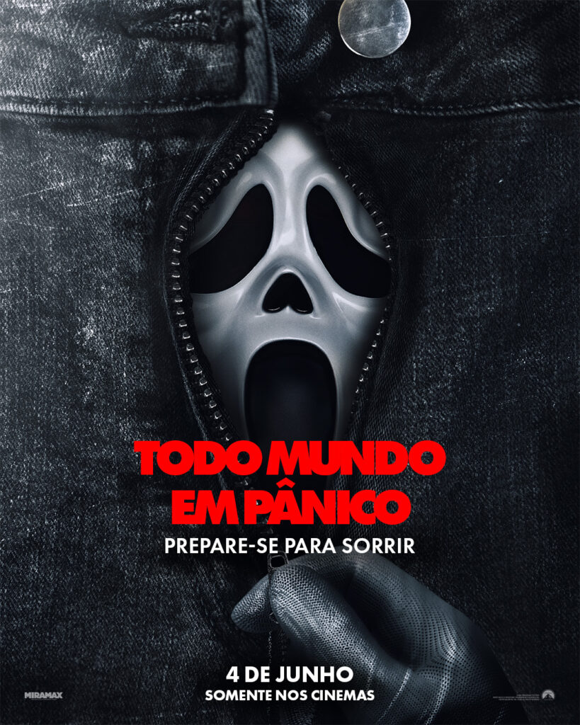 5.-SCRY_INTL_1080x1350_Insta_Teaser_1Sht_GhostFaceZipper_OV-819x1024 Todo Mundo em Pânico retorna aos cinemas com pôsteres hilários que satirizam os maiores sucessos recentes do terror