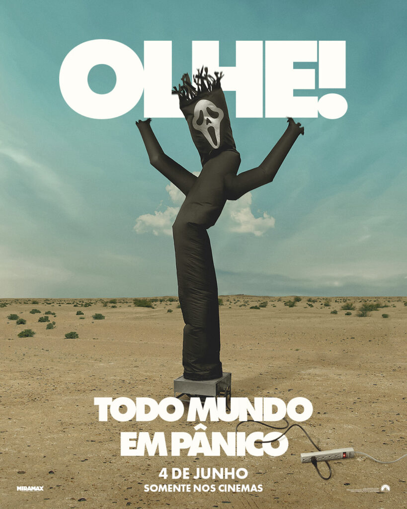 7.-SCRY_INTL_1080x1350_Insta_Teaser_1Sht_Nope_OV-819x1024 Todo Mundo em Pânico retorna aos cinemas com pôsteres hilários que satirizam os maiores sucessos recentes do terror