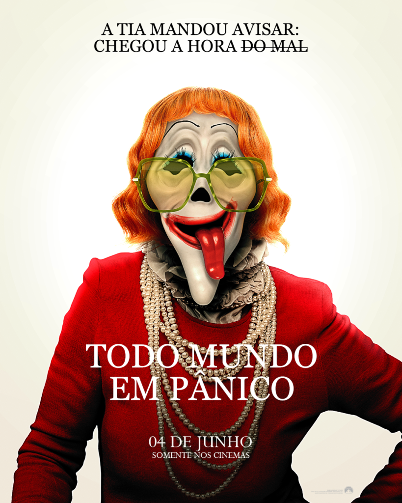 SCRY_INTL_1080x1350_Insta_Teaser1Sht_AuntGladys_OV-819x1024 Todo Mundo em Pânico retorna aos cinemas com pôsteres hilários que satirizam os maiores sucessos recentes do terror