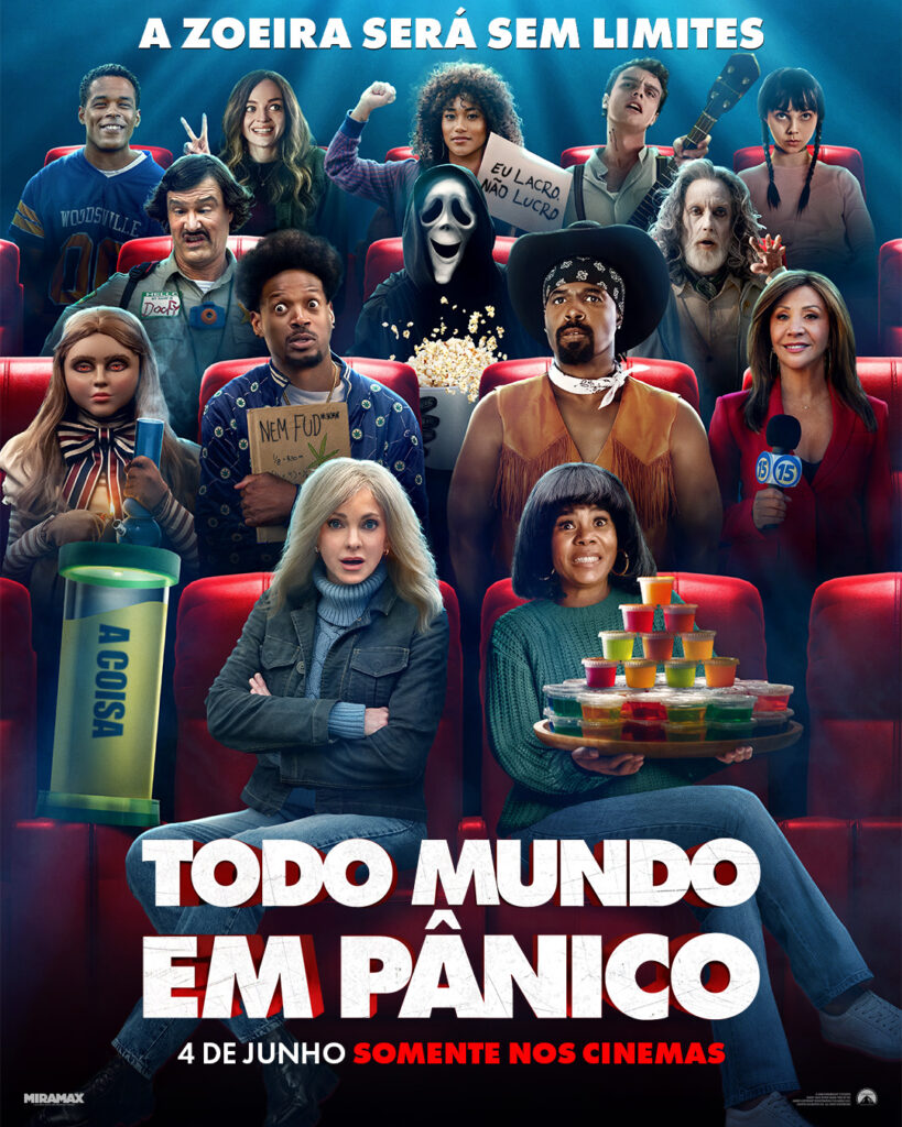 SCRY_INTL_1080x1350_Insta_Teaser1Sht_Theatre_OV-819x1024 Todo Mundo em Pânico retorna aos cinemas com pôsteres hilários que satirizam os maiores sucessos recentes do terror